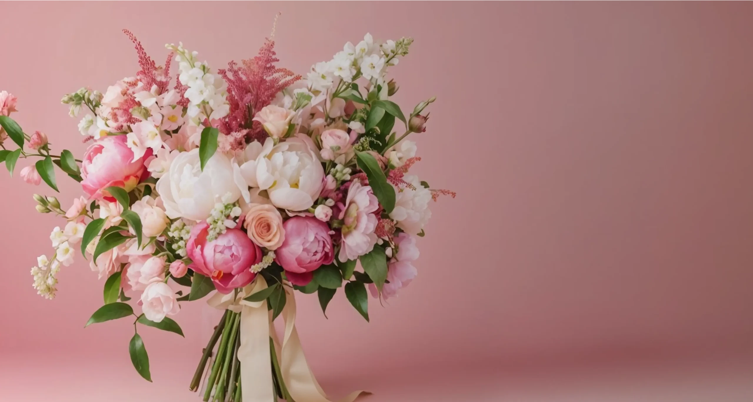 custom floral banner