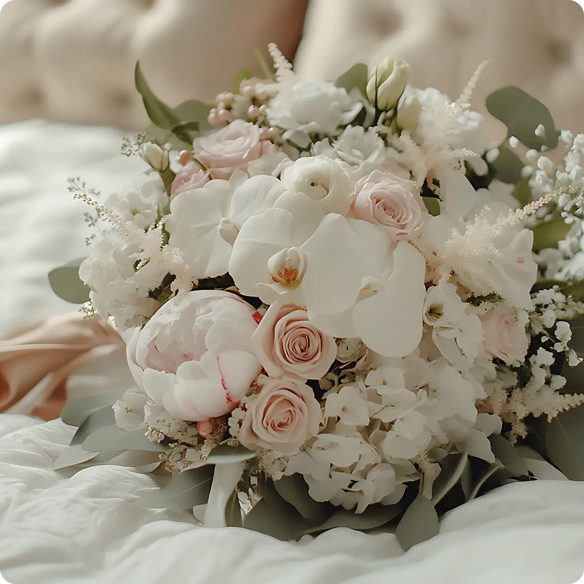custom floral banner